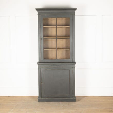Early 19th Century Painted Narrow Bookcase BK8233258