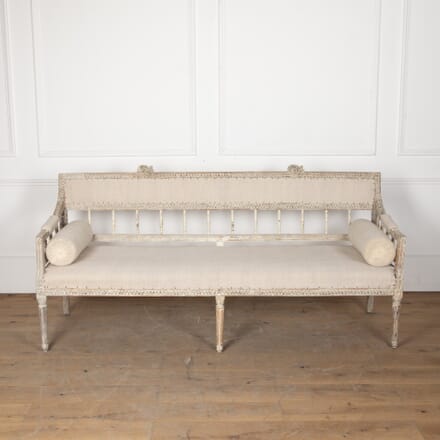 Early 19th Century Swedish Upholstered Sofa SB1427940