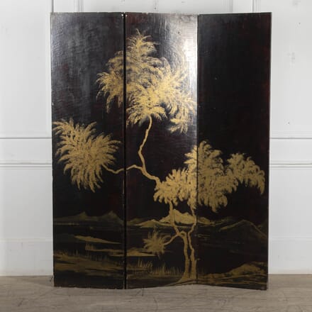 Early 20th Century Chinese Painted Screen OF2825346