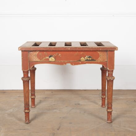 Early 20th Century English Chinoiserie Luggage Rack OF3627988
