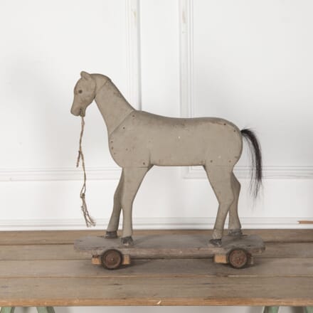 Early 20th Century French Child's Wooden Horse DA3431637