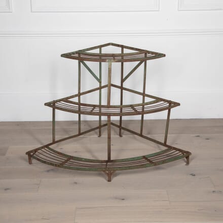 Early 20th Century French Iron Plant Stand GA1531126