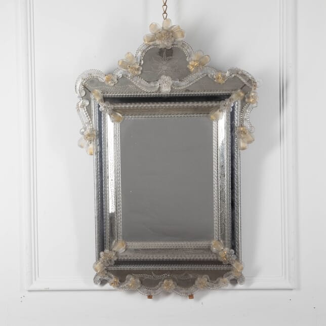 Early 20th Century Venetian Glass Mirror MI2832556