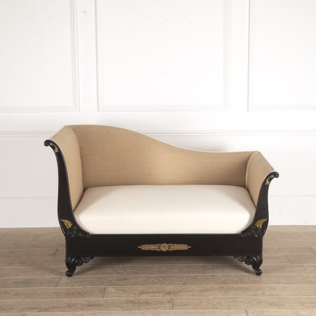 French Ebonised Daybed CH4514665