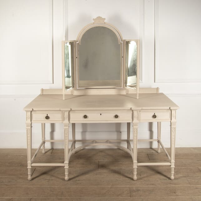 English 20th Century Edwardian Style Painted Dressing Table BD8820668