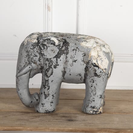 19th Century Plaster Elephant DA2025160