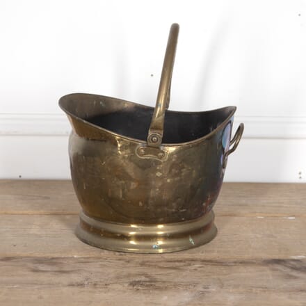20th Century English Brass Handled Coal Bucket DA8823078