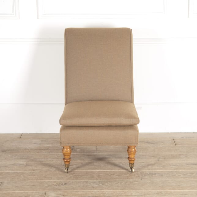 English Oak Slipper Chair CH0114766