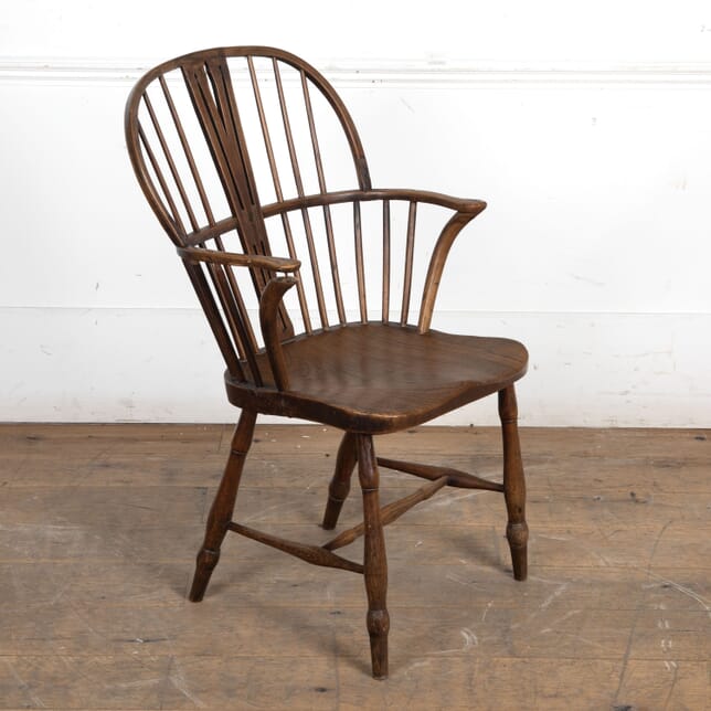 19th Century English Stick Back Chair CH5526098