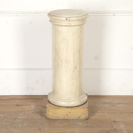 Marble and Gesso Neoclassical Plinth OF4016738