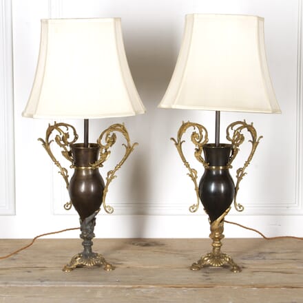 Pair of Bradley and Hubbard Table Lamps LT8817453