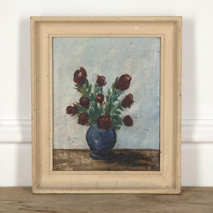 20th Century Flower Oil Painting WD3526139