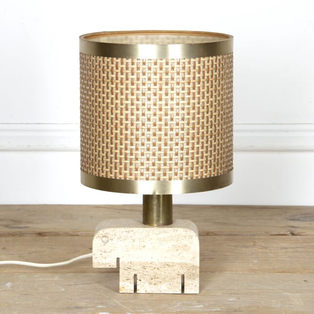 Travertine Table Lamp by Fatelli Mannelli LT2917459