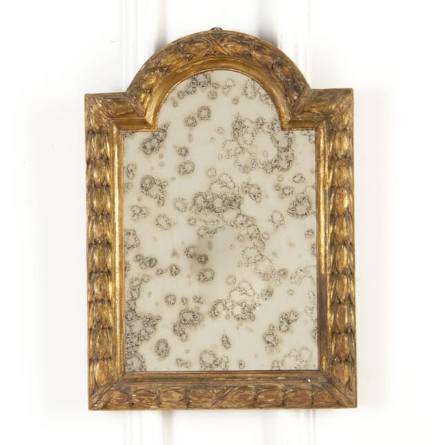 French 18th Century Arched Gilt Mirror MI3718105
