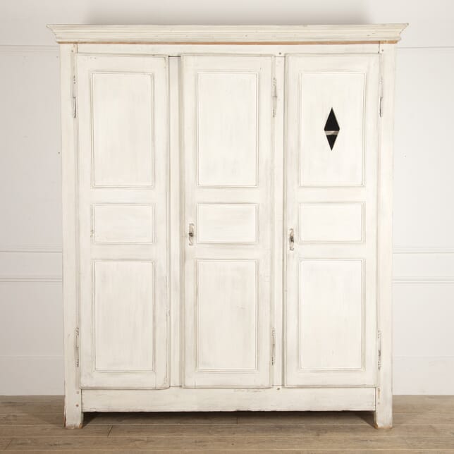French 18th Century Painted Armoire CU4415858