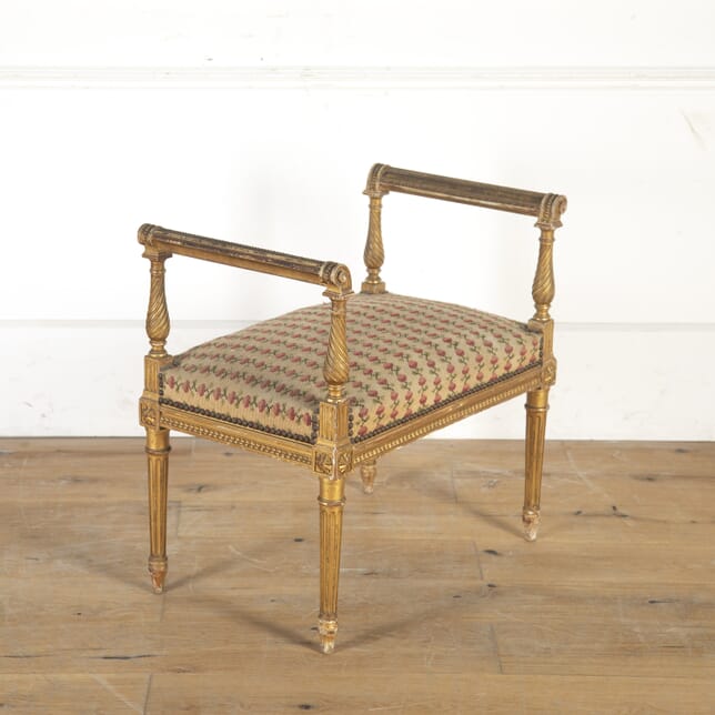 French 19th Century Giltwood Stool ST0314951