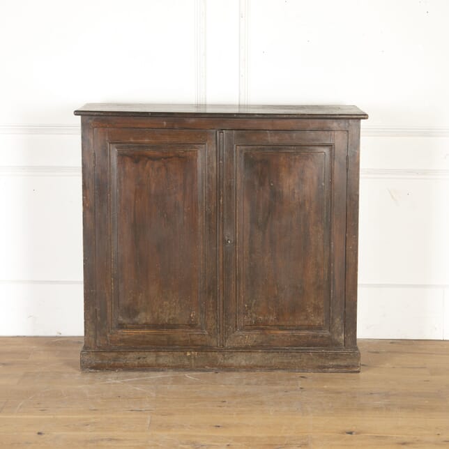 French 19th Century Painted Pine Cupboard BU4315532