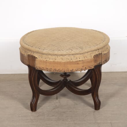French 19th Century Round Pouffe CH1522714