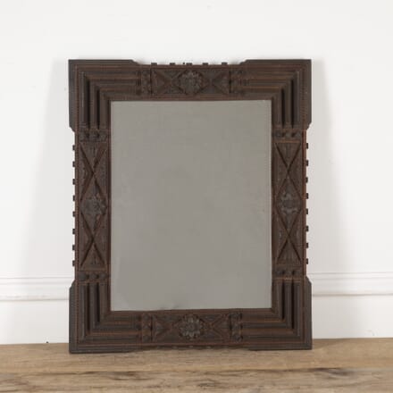 20th Century French Tramp Art Mirror MI1523644