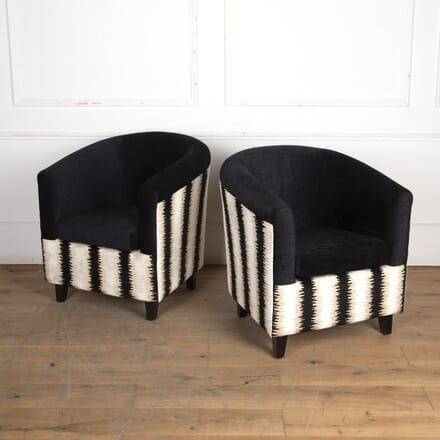 Pair of French Art Deco Armchairs CH3124032