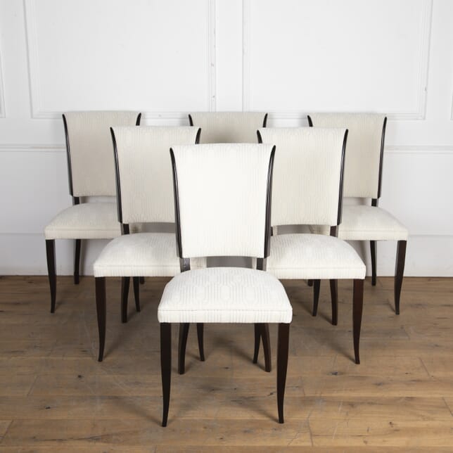 Set of Six French Art Deco Dining Chairs CD3124031