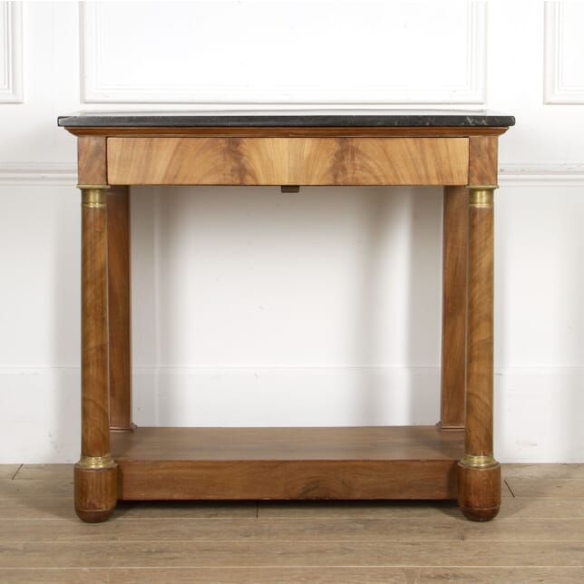 French Bleached Walnut Empire Console CO4517857