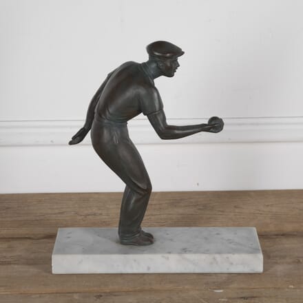 French Boules Player Sculpture DA1523598