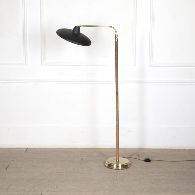 20th Century French Brass Articulated Standard Lamp LL4826396