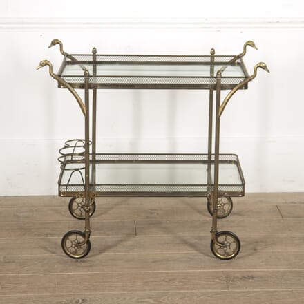 French Brass Cocktail Trolley TS4518740
