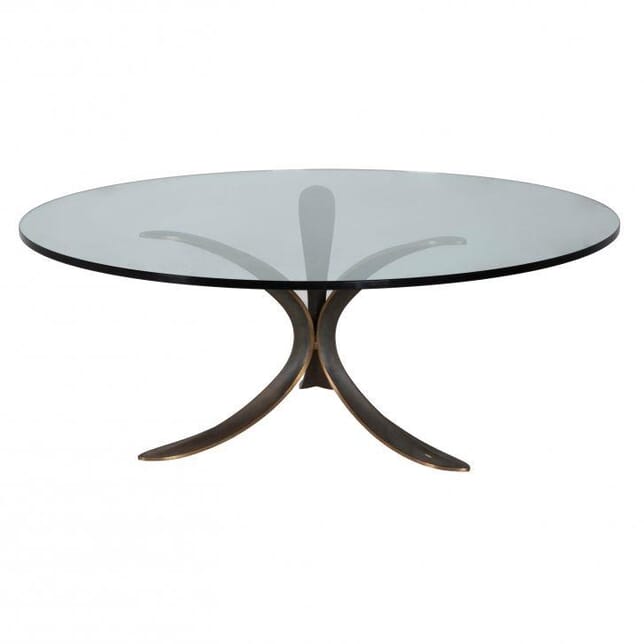 French Bronze Coffee Table