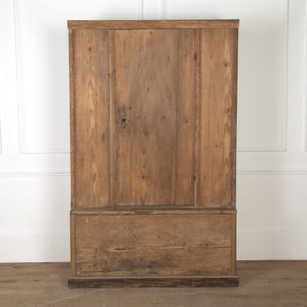 19th Century French Pine Armoire CU7521281