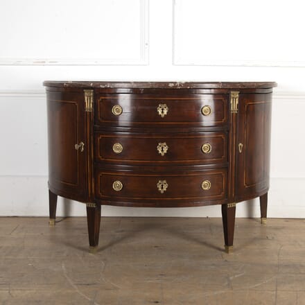 18th Century French Demi-Lune Commode CC7323343