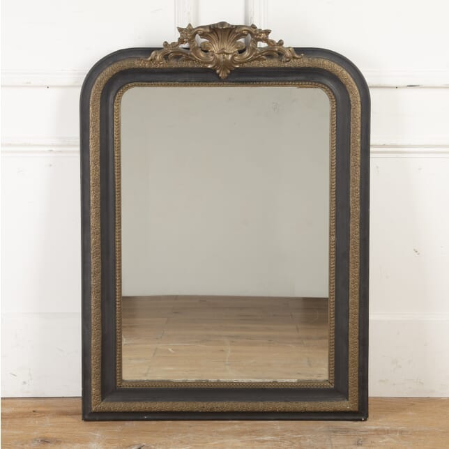French Louis Philippe Ebonised and Gilt Mirror MI8716393