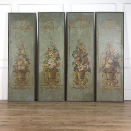 French Four Piece Canvas Wall Panels WD5310317