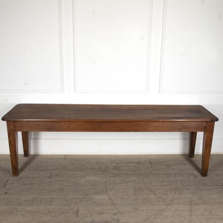 19th Century French Fruitwood Refectory Table TD4825573