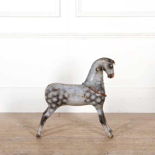 French Gesso and Wood Horse DA2010332