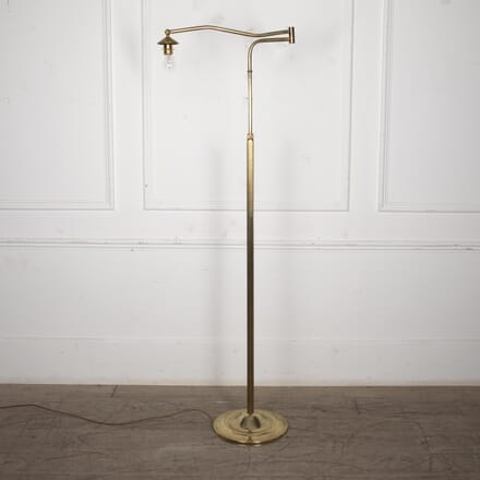 French Mid-Century Brass Telescopic Floor Lamp LL1524807