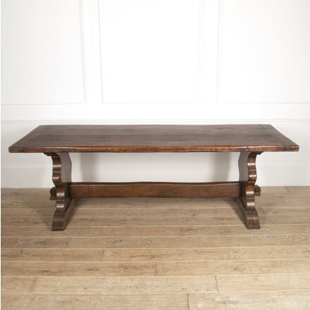 French Oak Trestle Dining Table TD8816480