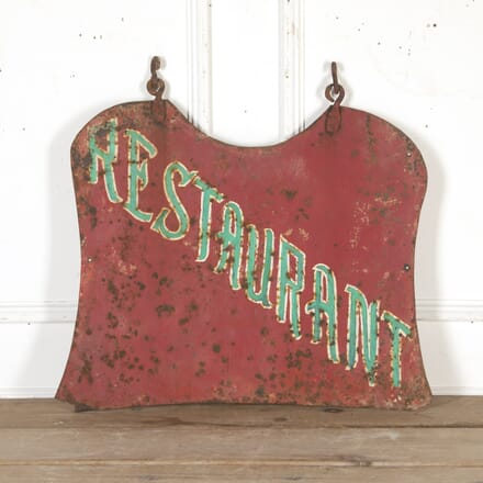French Painted Restaurant Trade Sign DA8016088