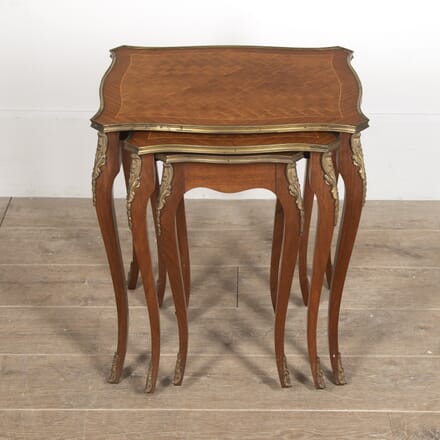 French Parquetry and Ormolu Nest of Tables CO8819693