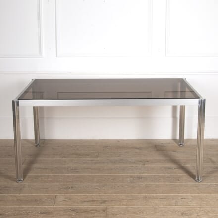 George Giancimino Glass Top Dining Table TD1519804