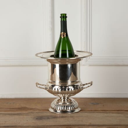 Georgian Style Silver Plated Campana Wine Cooler With Liner DA5833865