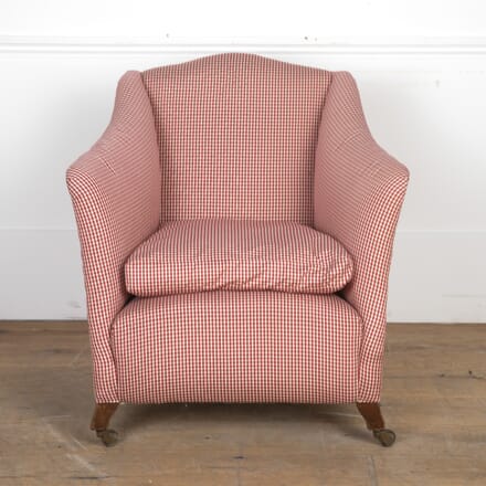 19th Century French Gingham Armchair CH2021690