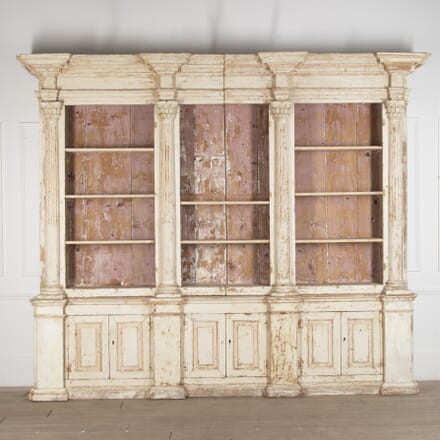 18th Century Grand Scale Italian Bookcase BK1119366