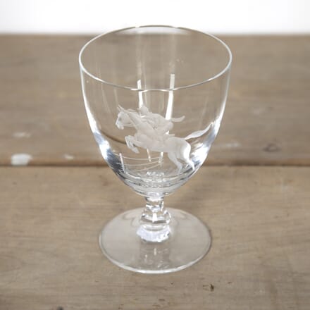 Grand Steeplechase de Paris Crystal Wine Glass DA1517712