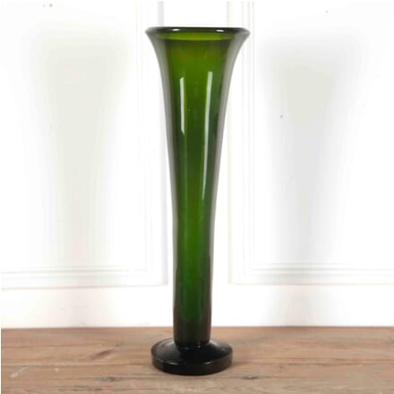 Green Glass Lily Vase DA9011156