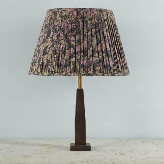 Grey with Pink Floral Silk Lampshades LS669032