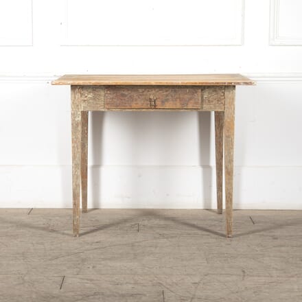 Gustavian Writing Table in Old Paint CO0125735