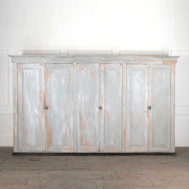 19th Century Painted French Cupboard CU0125794