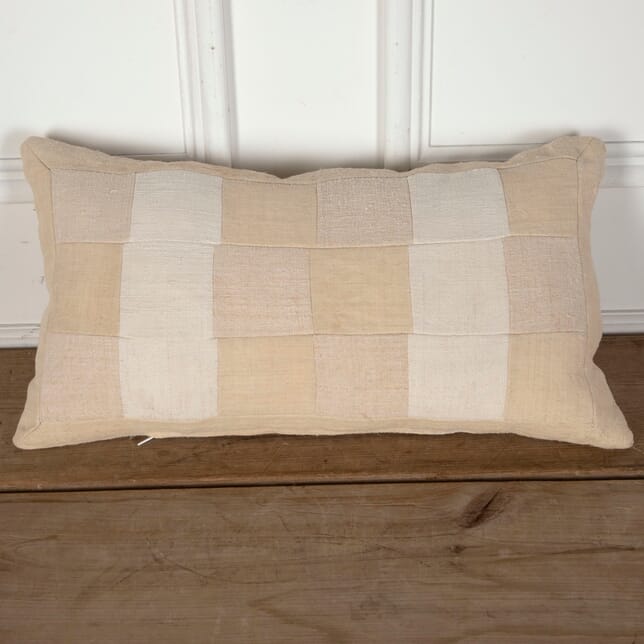 Antique Linen Patchwork Cushion RT9012248
